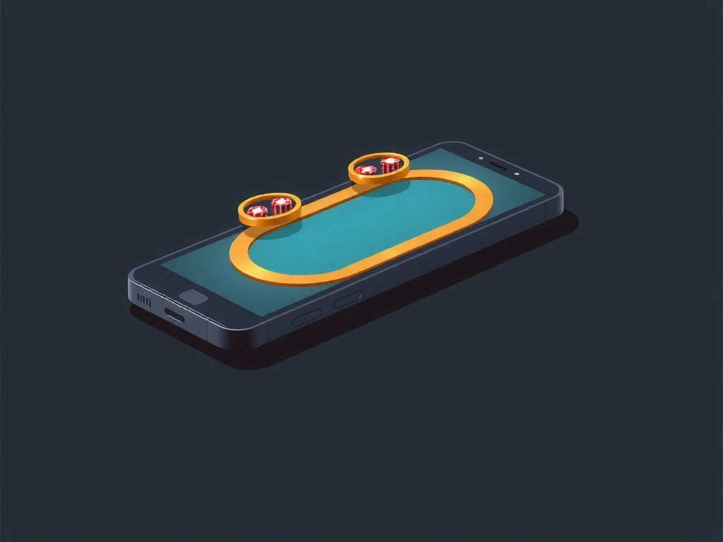 Mobil poker interface